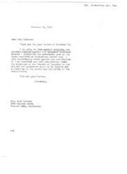 ["The document writer expresses their disapproval of the procedures used by the House Committee on Un-American Activities and states their intention to vote against upholding contempt charges against Hollywood witnesses. They believe that the Committee's methods are a violation of the Constitution and call for its dissolution to protect freedom of speech and the press."]