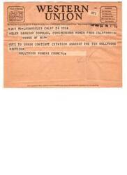 ["The document is a thank you note from Bernard W. Casselman to someone named Den. Amazement for supporting American values and rights. Casselman expresses gratitude and good wishes towards Den. Amazement."]