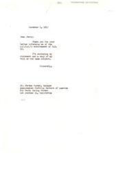 ["Miss Evelyn Isenstein expresses her appreciation to Mrs. Helen Gahagan Douglas for her efforts in protecting the civil rights of Hollywood writers and all citizens. She also expresses concern about the influence of conservatives and promises to do her part in advocating for important issues."]