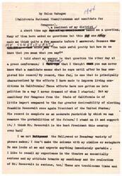 ["The author, Helen Gahagan, discusses her support for Franklin Roosevelt and his presidency. She highlights his accomplishments in preparing the country for war and his leadership during troubled times. She emphasizes the importance of reelecting Roosevelt for the betterment of the country and praises his way of life and leadership over the past twelve years."]