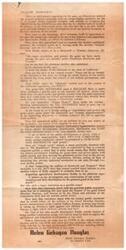 ["The document is from Monroe J. Hirsch to Mrs. Libeck at the Helen Gahagan Douglas Campaign Headquarters, enclosing copies of letters sent to optometrists on behalf of Mrs. Douglas. The document also includes a check for $20.34 as a contribution to the general HGD fund. A breakdown of the finances is provided, along with a list of contributors and their contributions. The document expresses good luck for the upcoming election on November 6."]