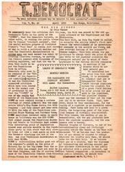 ["The document is written by the Chairman of the Menlo Division of the San Mateo County Committee for Helen Gahagan Douglas, urging residents to support Douglas in her campaign for United States Senator. The document highlights Douglas's accomplishments, dedication to representing average citizens, and her integrity as a candidate. It also emphasizes the importance of voting for Douglas on June 6 and encourages residents to get involved in her campaign."]