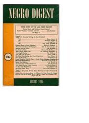 ["The Magazine Digest from May 1945 features articles on a variety of topics including poverty in America, labor issues, health, politics, and international affairs. The magazine introduces a new feature with an artist's interpretation of America's Indian problem. The issue also includes letters from readers and contributions from foreign editors. The magazine aims to address current and relevant topics for its readers."]