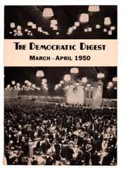 ["The Sheet Metal Workers' Journal's March 1950 issue is focused on political facts and previews for the year 1950. It emphasizes the importance of workers, farmers, and small business owners working together, highlights the alliances needed to combat monopolies, and features articles by various politicians and experts on important issues. The issue stresses the importance of consumers in politics and the need for prudent decisions to protect the interests of all people."]