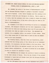 ["Helen Gahagan Douglas criticizes the Un-American Activities Committee for being given too much power, leading to attacks on innocent people and undermining the principles of Republican government. She highlights instances of intimidation and threats made by committee employees, and warns of the dangers of creating a Gestapo-like organization. Douglas emphasizes the importance of preserving constitutional liberties and the public's confidence in government institutions."]
