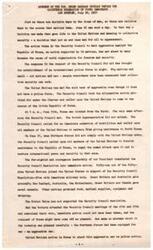 ["Helen Gahagan Douglas discusses the changing status of women in public life, emphasizing the importance of women's perspectives in politics. She shares her personal experience as a woman in Congress, highlighting the challenges faced by working mothers. Douglas believes that women should be judged as individuals, not solely based on their gender, and argues that more women in government could lead to better decision-making and a greater focus on issues such as family welfare and world peace."]