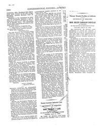 ["The document discusses the urgent need for more hospital beds for veterans in California due to the increasing population and unemployment rates. It highlights the delays in construction of new facilities and closures of existing ones, emphasizing the importance of fulfilling the promise of free hospitalization for veterans. The document also calls for efforts to support veterans and alleviate their desperate needs through initiatives such as the \"Hour of Sharing\" campaign."]