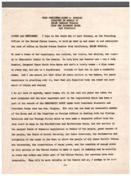 ["The document provides election results for various positions in the state of California, with Governor Warren winning the Republican nomination by a large margin and expressing confidence for the upcoming general election. Warren plans to make a vigorous campaign and expects to leave for a commencement speech at Cornell College. He also plans to attend the National Governors' Conference before traveling to the East with his family."]