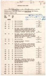 ["The document discusses various votes and decisions made by the Consist on taxes, peace, agriculture, labor, housing, social security, education, health, power, anti-trust, and controls. It covers votes on issues such as tax relief for corporations, aid to Korea, farm loans, minimum wage, housing rents, social security expansion, education funding, electricity rates, anti-trust legislation, and controls on inflation and speculation. The Consist made decisions that impacted various aspects of the economy and society during the time periods mentioned in The document."]