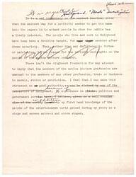 ["Helen Gahagan Douglas expresses her opposition to the Un-American Activities Committee and their hearings in Hollywood, which she considers to be a tragic farce. She believes that the Committee's actions violate individual rights and freedom of speech, and that combating communism should be done through addressing social issues such as poverty and ignorance. She criticizes the Committee for implying that Hollywood is overrun with communists and for attempting to dictate the content of movies. Douglas emphasizes the importance of upholding constitutional rights and opposing any infringement upon freedom of speech. She also references a resolution by the House of Bishops of the Protestant Episcopal Church condemning the Committee's actions and calling for the protection of freedom of conscience."]