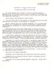 ["The author of the letter to the editors criticizes Richard Nixon for his actions regarding Korea and accuses him of trying to cover up his mistakes by attacking his opponent. The author expresses concern over Nixon's ability to represent the country in Congress and highlights Nixon's inconsistent voting record on important bills related to foreign policy."]