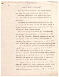 ["The document is a manual for speakers supporting Helen Gahagan Douglas for Senator, outlining her background, accomplishments, and positions on important issues. It highlights her work on the Foreign Affairs Committee, her dedication to public service, and her support for domestic and foreign policies of the Democratic party. Douglas is portrayed as a strong advocate for a positive foreign policy, supporting initiatives like the Marshall Plan and the United Nations. She is also shown to be committed to improving domestic conditions to prevent the spread of communism."]