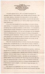 ["Representative Helen Gahagan Douglas of California supports the establishment of a Civilian Conservation Corps to provide work and educational experiences for unemployed youth. She highlights the benefits of such a program in improving physical resources and addressing conservation needs. The proposed legislation has been carefully crafted to ensure it complements existing conservation efforts and does not take away jobs from others. Douglas emphasizes the importance of addressing unemployment and conservation needs, arguing that delaying the establishment of a C.C.C. would be shortsighted."]