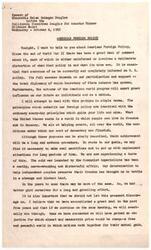 ["The document discusses the results of a poll asking readers to name American women they admire most. Eleanor Roosevelt led the list for her courage and honesty, followed by Clare Boothe Luce for her intelligence and decision-making skills. Sister Elizabeth Kenny, Helen Keller, Kate Smith, Frances Perkins, Dorothy Thompson, Pearl Buck, Helen Hayes, and Helen Gahagan Douglas were also mentioned for their contributions to society, talent, and character."]