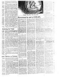 ["The House Un-American Activities Committee is compiling a blacklist of over 1,000,000 individuals engaged in subversive activities, including Nazis and Communists. They are also creating a \"bible of subversive activities in the United States\" with names of 250,000 people and thousands of organizations. The committee is currently investigating Communism in various sectors and received new funds to continue their work. Some Democrats opposed the resolution, while the American Legion urged legislation to remove Communists from government."]