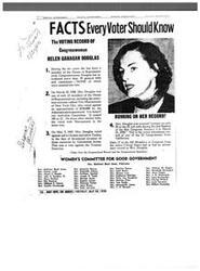 ["The editorial discusses the results of the California primary, highlighting the decline of radicalism and the rise of conservative policies supported by Republicans and Southern Democrats. Governor Warren's strong showing and the victories of Lieut. Governor Goodwin J. Knight indicate a trend towards more conservative leadership. The nomination of Representative  Richard M. Nixon and Representative  Helen Gahagan Douglas presents a clear choice between American progressivism and radicalism. The editorial also mentions the campaigns for attorney general, sheriff, and assessor, emphasizing the importance of choosing capable and trustworthy candidates."]