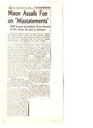 ["The document discusses Helen Douglas, a politician and actress, and questions her abilities as a Senator. It criticizes her emotional and theatrical approach to politics, her lack of solid accomplishments in Congress, and her left-leaning tendencies. The document contrasts her with Richard Nixon, emphasizing his hard work and effectiveness as a politician. Ultimately, it raises the question of whether voters want a Senator who can deliver results or one who puts on a good act."]