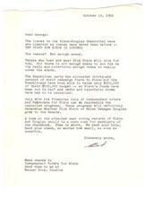 ["Helen Gahagan Douglas responds to accusations made by Nixon during the California Senate race of 1950, stating that his campaign deliberately tried to portray her as a communist. She refutes the claims made on a pink sheet distributed by Nixon's campaign, which suggested she had a close affiliation with a pro-communist Congressman. Douglas questions the tactics used by Nixon's campaign and clarifies her political affiliations during her time in Congress."]