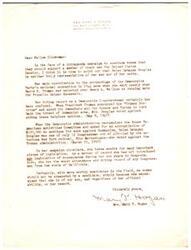 ["The document describes a filibuster in the Senate that lasted through the night. Senators took turns speaking, with some engaging in free-style oratory and others repeating speeches. Attempts were made to break the filibuster, but they were unsuccessful. Some Senators took breaks for naps and showers, while others continued speaking. The filibuster finally ended when Senator Langer collapsed. Despite some attempts to reach agreements, the filibuster continued until morning, with Vice President Barkley presiding over the proceedings."]