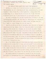 ["A survey conducted by Prof. Ralph H. Gundlach rates Pacific Coast legislators based on the opinions of reporters covering the House of Representatives. Jerry Voorhies is rated as the top representative, while Cecil King is rated as the least outstanding. The survey also includes rankings by state and lists the criteria used to rate the congressmen."]