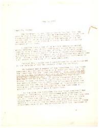 ["Mrs. Cummins congratulates Helen Gahagan Douglas on her election win and expresses her support for her in the upcoming finals. She also voices her concerns about the crookedness in California politics and urges Douglas to stop cross filing. Mrs. Cummins also mentions her poor health and lack of education in Southern California."]