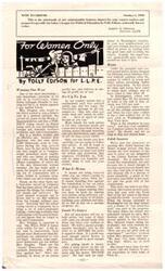 ["The Democratic Digest from November 1950 highlights the importance of voting and the role of women in the Democratic Party. It discusses the strong ticket of candidates in California and New York, as well as the party's focus on domestic and foreign policy issues. The document emphasizes the need for continued support for democracy, world peace, and the achievements of the Democratic Party. It also criticizes the Republican Party for its lack of clear programs and opposition to important policies. Overall, The document calls for unity and action to secure a peaceful and prosperous future."]
