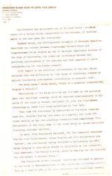 ["The document is urging Americans to elect Congressman Richard Nixon as United States Senator, highlighting his role in exposing the Hiss-Chambers espionage case and his support for lower taxes, national defense, small business, and various other policies. It emphasizes Nixon's strong work ethic, dedication to his job, and commitment to serving the country. The document also includes endorsements from political observers and quotes praising Nixon's energy and hard work."]