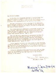 ["The writer is not upset about a business situation but is worried about the children and Melvyn. They mention paying California taxes and considering changing residence. They mention not running for Congress again and Melvyn being asked to be a mayoral candidate. The writer expresses concern about accusations in the media and debates sending a letter to the Los Angeles Times. They ask for advice on the matter and mention sending a telegram for approval."]