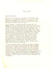 ["The author is responding to a letter from Leisa regarding false accusations made against them in the Monterey Herald. Governor Olsen and Kilpatrick denied the accusations made by Mrs. Haynes. Kilpatrick won a lawsuit against the Beverly Hills Police Chief and the Los Angeles Times misrepresented the repudiation of Mrs. Haynes' testimony. The author expresses frustration with the media's coverage of the situation and apologizes for causing concern to Leisa."]