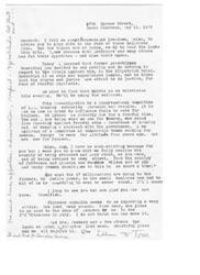 ["The document is a message expressing outrage at false statements made in a newspaper about the speaker's involvement in a supposed plot to collapse the economy. The speaker denies the allegations and emphasizes their record of fighting communism and supporting military aid to Korea and Western Europe. The speaker criticizes the media for giving validity to false statements and emphasizes the importance of American traditions and principles."]