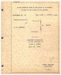 ["Helen Gahagan Douglas states that the statements claiming she has been in Moscow, traveled in Russia, and had discussions with Stalin are false. She has never been to Moscow or any part of Russia, and has never met or spoken to Stalin. The statement was sworn before a notary on October 31, 1946."]
