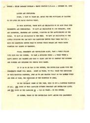 ["The document is a speech given by Helen Gahagan Douglas at an ILGWU rally in 1944, just days before the election. She talks about the progress made under the Democratic administration of President Roosevelt, highlighting the improvements in the economy, job opportunities, and living standards. She emphasizes the importance of continuing these policies to ensure a better future for all Americans, including post-war plans for peace, economic security, healthcare, and education. She outlines the Democratic Party's objectives, including economic rights for all citizens, and the need for a strong social program to protect against poverty and ensure a better quality of life for everyone."]