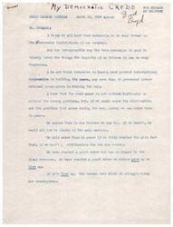 ["The speaker discusses his views on communism and democracy, emphasizing his belief in democracy and the importance of maintaining it in the face of communist challenges. He highlights the achievements of democracy in the United States and expresses his jealousy for its reputation and accomplishments. The speaker also reflects on his respect for the government and Congress as symbols of freedom and democracy."]