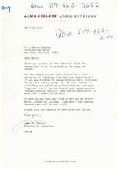 ["The Unitarian Church in Montclair, New Jersey is inviting Helen Gahagan Douglas to speak at their church in October or November. They mention her previous speech in 1955 and offer her an honorarium of $200. They suggest she speak on women's liberation or any other topic of her choosing. They also mention other notable speakers who have spoken at the church."]