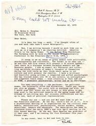 ["William J. Butler invites Helen and Melvyn to attend the opening night of four plays at the Billy Rose Theatre, underwritten by the Billy Rose Foundation. He mentions that he has arranged for the President of the Foundation to join them and hopes they can attend the reception after the performance. The plays feature recent graduates of the drama department at Juilliard, and William believes it will be a fun event."]