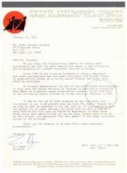 ["The document is a series of letters between Castleton State College and Helen Gahagan Douglas discussing the possibility of her visiting the college to give a lecture. Initially, the college is unable to offer her an honorarium due to financial constraints, but she expresses that it is not necessary. Eventually, a visit is arranged for the Spring, where she will share her reflections on the political situation."]