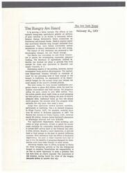 ["The document is from the Executive Director of the National Sharecroppers Fund, discussing recent contributions, efforts on farm labor issues, pushing for a program to help small family farmers, and reconstituting a committee. The document also mentions plans to present a Norman Thomas Award to Frank Graham and mentions the deductibility of contributions for U.S. income tax purposes."]