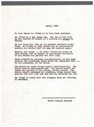 ["In this open letter to President Nixon, Dr. Taylor discusses the issue of water distribution and acreage limitations under reclamation law. He highlights the importance of ensuring that benefits from government expenditures are widely distributed and not monopolized by a few landowners. Taylor expresses concern about efforts to undermine the law through legal challenges and urges the government to uphold the law by appealing a recent court decision that favored large landowners. He emphasizes the need for transparency and adherence to the law in the distribution of water and subsidies."]