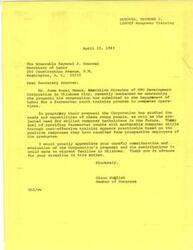 ["The document from Congressman Glenn English to Mr. Jose Angel Gomez acknowledges the review of a training proposal for farmworker youths by a special panel. The proposal is being considered alongside others received under the Solicitation for Grant Application. The Department of Labor will inform Congressman English of the selection for the program. Congressman English expressed support for the ORO Development Corporation's proposal to train farmworker youth in computer operations. The Department of Labor will notify Members of Congress about the selected grantees for farmworker youth programs."]