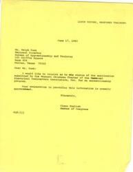 ["Mr. Dick Bixler, Executive Director of Opportunities, Inc., wrote a letter to Congressman Glenn English discussing the progress of the Job Training Partnership Act (JTPA) in North Central Oklahoma. Bixler highlighted the positive impact of the program on employment in the area and emphasized the importance of funding for JTPA. He provided data on the number of participants served and their success in finding employment. Bixler requested that Congressman English consider the positive outcomes of JTPA when making funding decisions in the future."]