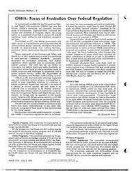 ["The document  discusses the growing trend of federal bureaucracies in Washington issuing regulations that impact American farmers. It specifically mentions the Department of Labor and OSHA attempting to regulate certain aspects of farming practices. The author, Glenn English, highlights the efforts made to prevent these regulations from being implemented and argues against the overreach of these government agencies."]