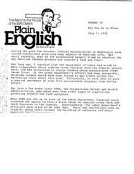 ["The document is a response to a query about whether a person representing a party or intervenor before the Occupational Safety and Health Review Commission must be an attorney. The regulations state that a representative does not need to be an attorney, but there is some confusion about who can represent a party. The Office of the Solicitor will be requesting clarification from the Commission. The recipient is advised to contact the Commission for further clarification."]