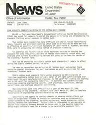 ["The Occupational Safety and Health Administration (OSHA) and the American Electronics Association (AEA) have agreed to collaborate on developing job safety and health programs for the United States electronics industry. The agreement, signed in 1982, aims to improve worker protection and will focus on controlling potential hazards such as fire protection, electrical hazards, and chemical exposures. The projects will primarily benefit small businesses in the industry and will be funded and implemented by AEA, with OSHA providing expertise and assistance. The agreement is set to begin in April and expire in September, unless extended by mutual consent."]