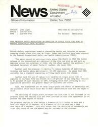 ["The Navajo Nation and the United States Department of Labor's OSHA have signed an agreement for on-site safety and health consultation for employers operating on tribal lands. This is the first agreement of its kind with a native American tribal organization, allowing trained consultants to visit and advise employers on safety hazards. The agreement also includes continued training for the consultants and is expected to result in 80 consultation visits by September 30, 1983. The visits are separate from OSHA inspections and employers are only required to commit to correcting any serious hazards identified by the consultants."]