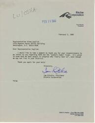 ["The document is from Lew Meibergen, a small business owner, to Congressman Glenn English discussing the frustration of trying to understand and comply with OSHA's rules and regulations. Meibergen highlights the complexity and difficulty of interpreting the regulations and expresses concern about the burden they place on small business owners. He encloses a copy of the Federal Register from 1987 to illustrate his point."]