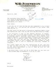 ["The document  is a letter from Congressman Glenn English to Mr. Sherman Butler regarding a proposed federal regulation by the Occupational Safety and Health Administration on vehicle safety. The regulation would require seat belt use for employees operating or riding in motor vehicles and helmet use for motorcyclists. The document acknowledges Butler's concerns about the burden on employers and assures him that his views will be considered in future congressional hearings or legislation on the matter. The document also includes a copy of the proposed regulation for Butler's information."]