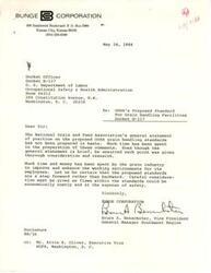 ["Glenn English, a member of Congress from Oklahoma, is writing to Ms. Ruth Knight of O.S.H.A. on behalf of Oklahoma grain dealers who have concerns about proposed changes to grain handling facilities. He is enclosing letters from the dealers expressing their objections and urges Ms. Knight to carefully consider these concerns during the evaluation process."]