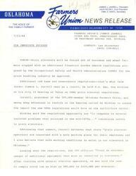 ["The document  consists of a series of letters and responses between Glenn English, a member of Congress, and various individuals and organizations regarding proposed OSHA regulations for grain handling facilities. The documents express concerns and objections to the proposed regulations and request careful consideration from OSHA officials. OSHA responds by assuring that the final standard will minimize economic impact on grain handling facilities while enhancing safety and health for employees."]