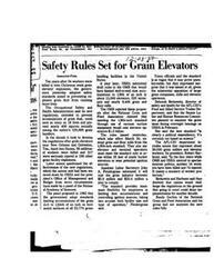 ["The document  is a series of correspondence between Glenn English, a member of Congress, and Lew Meibergen, Chairman of the Board of W.B. Johnston Grain Co., regarding the Hazard Communication Standard of OSHA. Meibergen expresses concerns about the classification of grain dust as a hazardous material and the lack of assistance in determining necessary forms and reports. English promises to follow up with OSHA officials and provide a response."]