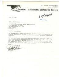 ["The document is a strong opposition to the Occupational Safety and Health Administration's proposal to establish a 4 milligram per cubic meter permissible exposure level for wheat, oat, and barley dust. The opposition is based on lack of scientific data supporting the proposed level, technical infeasibility for many grain facilities to comply, and significant costs associated with compliance. The document urges OSHA to delete the proposed exposure limit."]